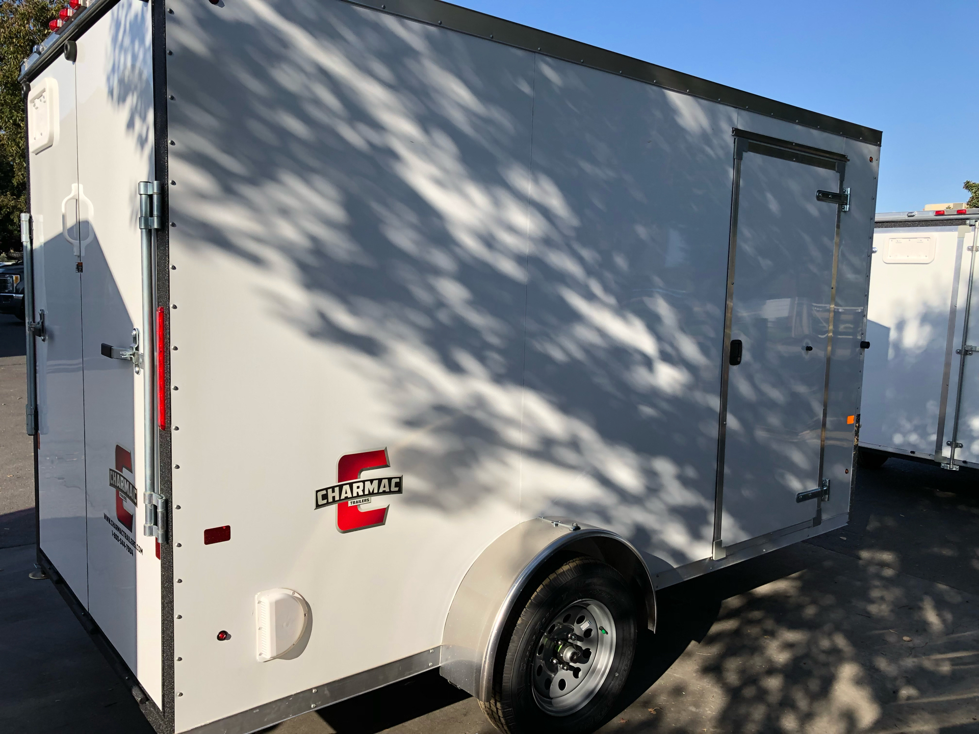 2023 Charmac Trailers 6' x 10' Stealth V-Nose Cargo in Elk Grove, California - Photo 3