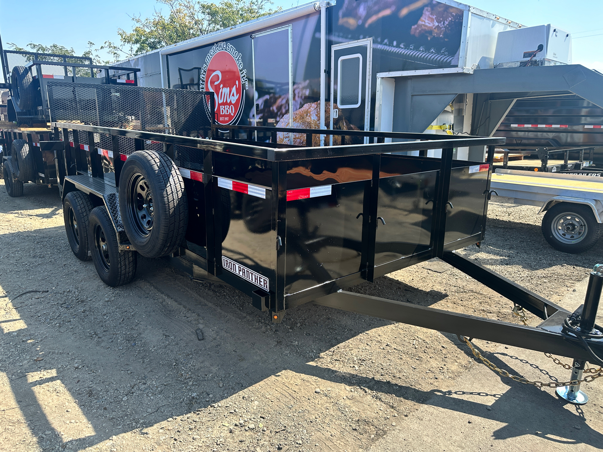 2024 Iron Panther Trailers 7x14 Landscaping Trailer 7K TA in Elk Grove, California - Photo 2