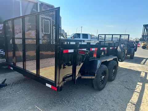 2024 Iron Panther Trailers 7x14 Landscaping Trailer 7K TA in Elk Grove, California - Photo 3
