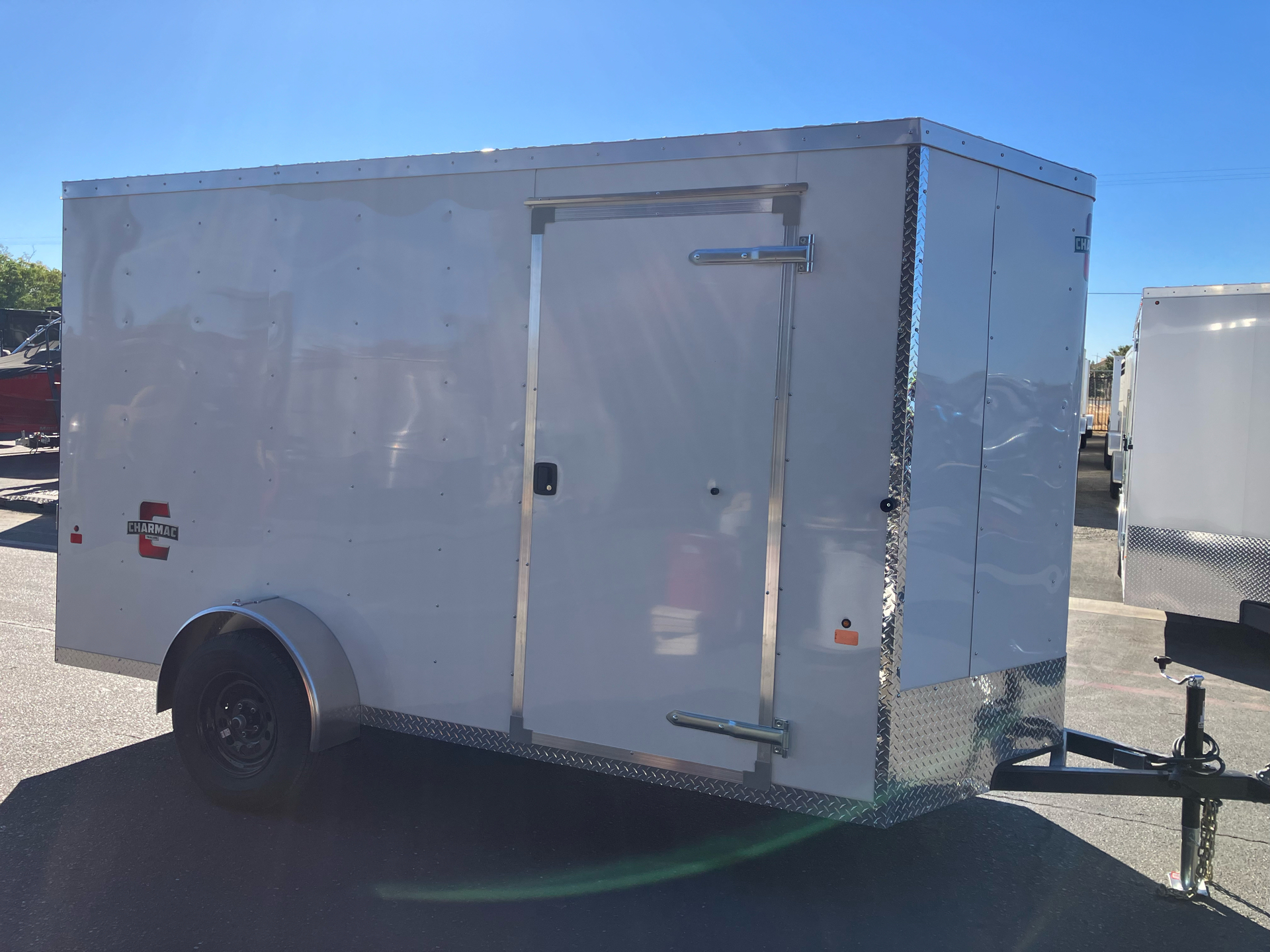 2025 Charmac Trailers 6X12 Atlas Cargo SA 3K in Elk Grove, California - Photo 2