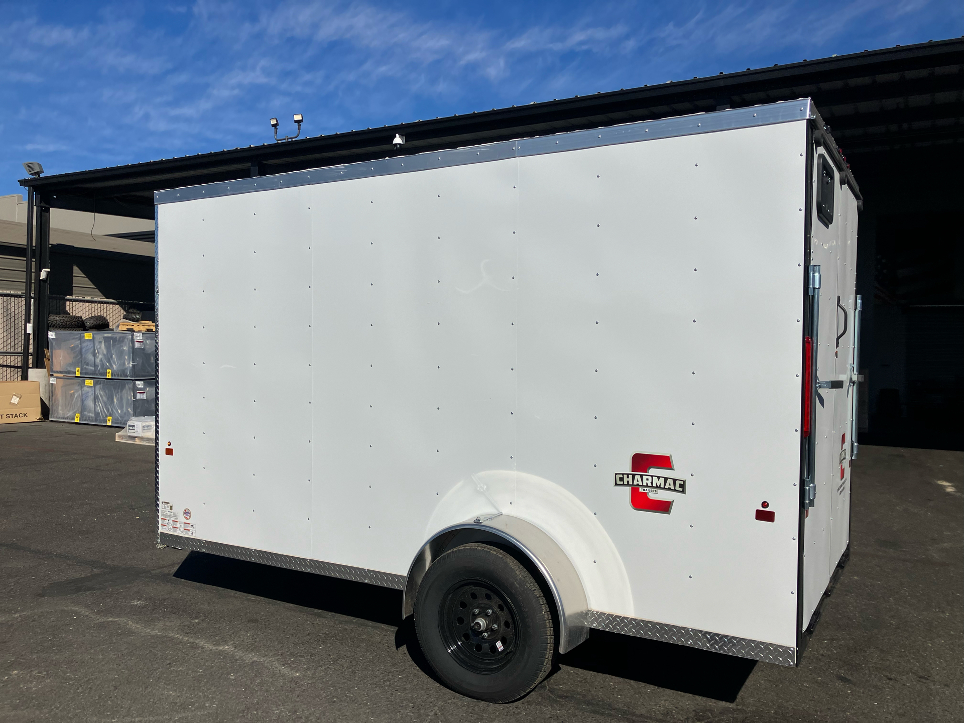 2025 Charmac Trailers 6X12 Atlas Cargo SA 3K in Elk Grove, California - Photo 1