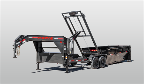 2022 MAXXD TRAILERS 14'X83" GOOSENECK ROLL OFF TRAILER ONLY in Elk Grove, California - Photo 1
