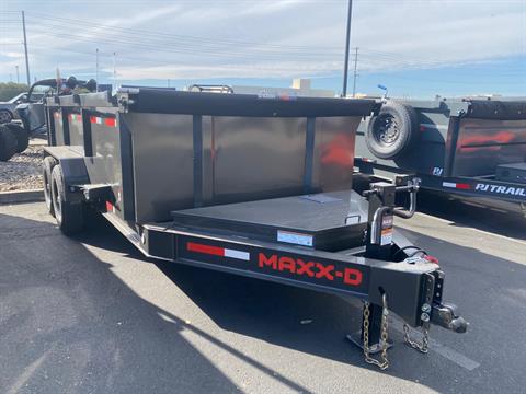 2024 MAXX-D TRAILERS 7x14x3 DUMP DJX 14K in Elk Grove, California - Photo 4