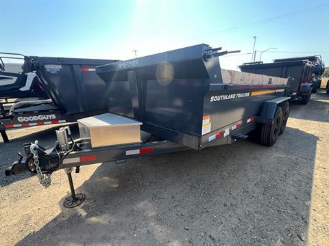 2024 SOUTHLAND TRAILER CORP 7X14X2 SL714 Dump 16K in Elk Grove, California - Photo 1