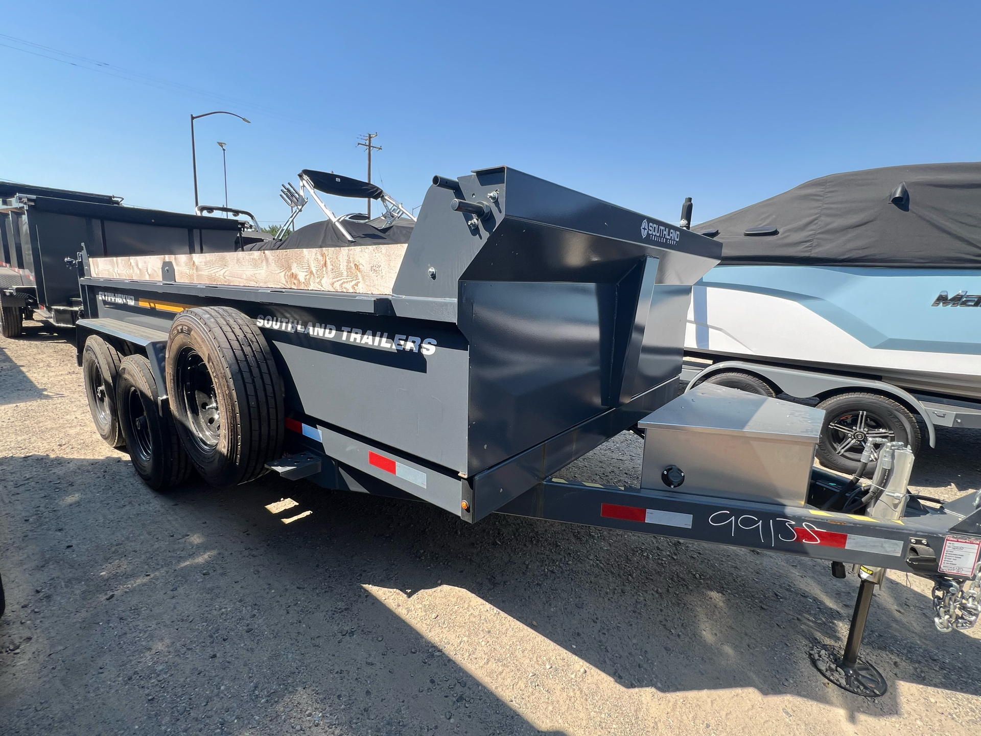 2024 SOUTHLAND TRAILER CORP 7X14X2 SL714 Dump 16K in Elk Grove, California - Photo 5