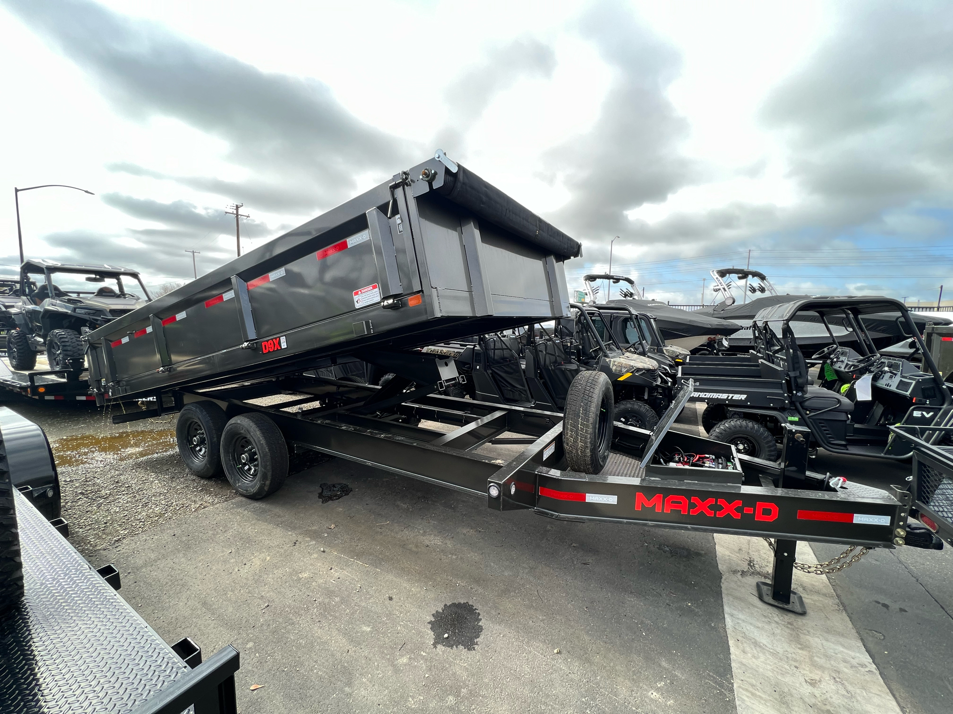 2023 MAXX-D TRAILERS 16' x 96" 14K Deckover Dump D9X in Elk Grove, California - Photo 11