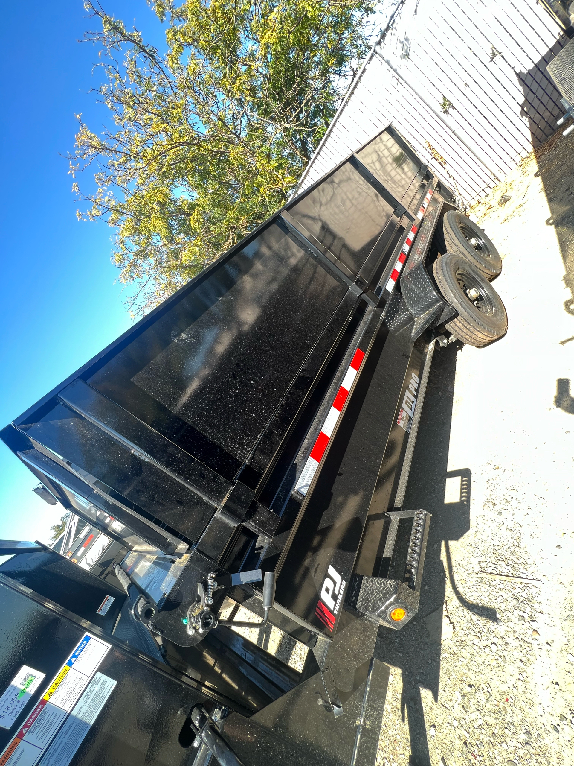 2024 PJ Trailers 7X16 GN Low Pro Dump (DL) 14K in Elk Grove, California - Photo 4