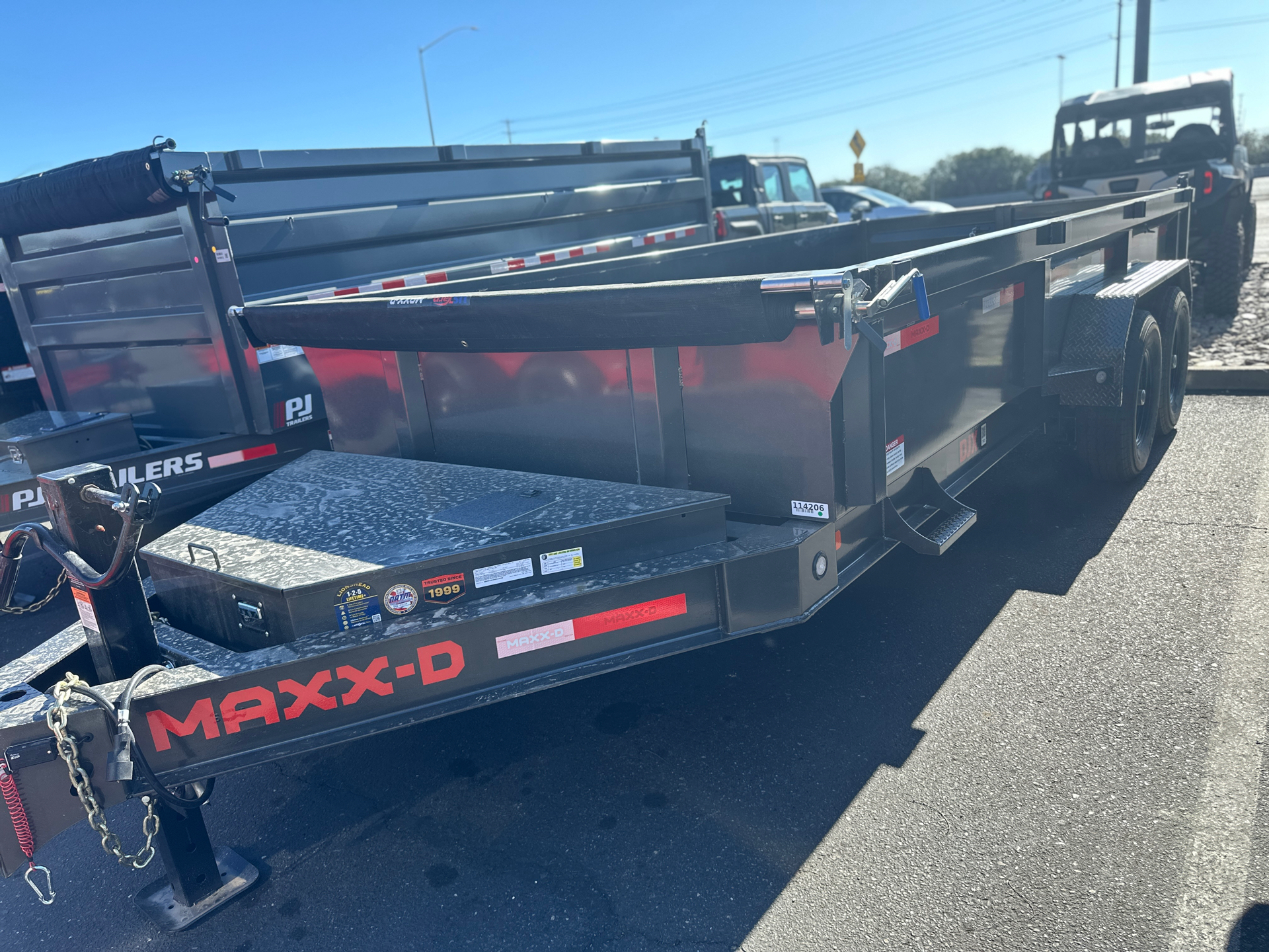 2024 MAXX-D TRAILERS 7x16x2 DUMP DJX 14K in Elk Grove, California - Photo 1