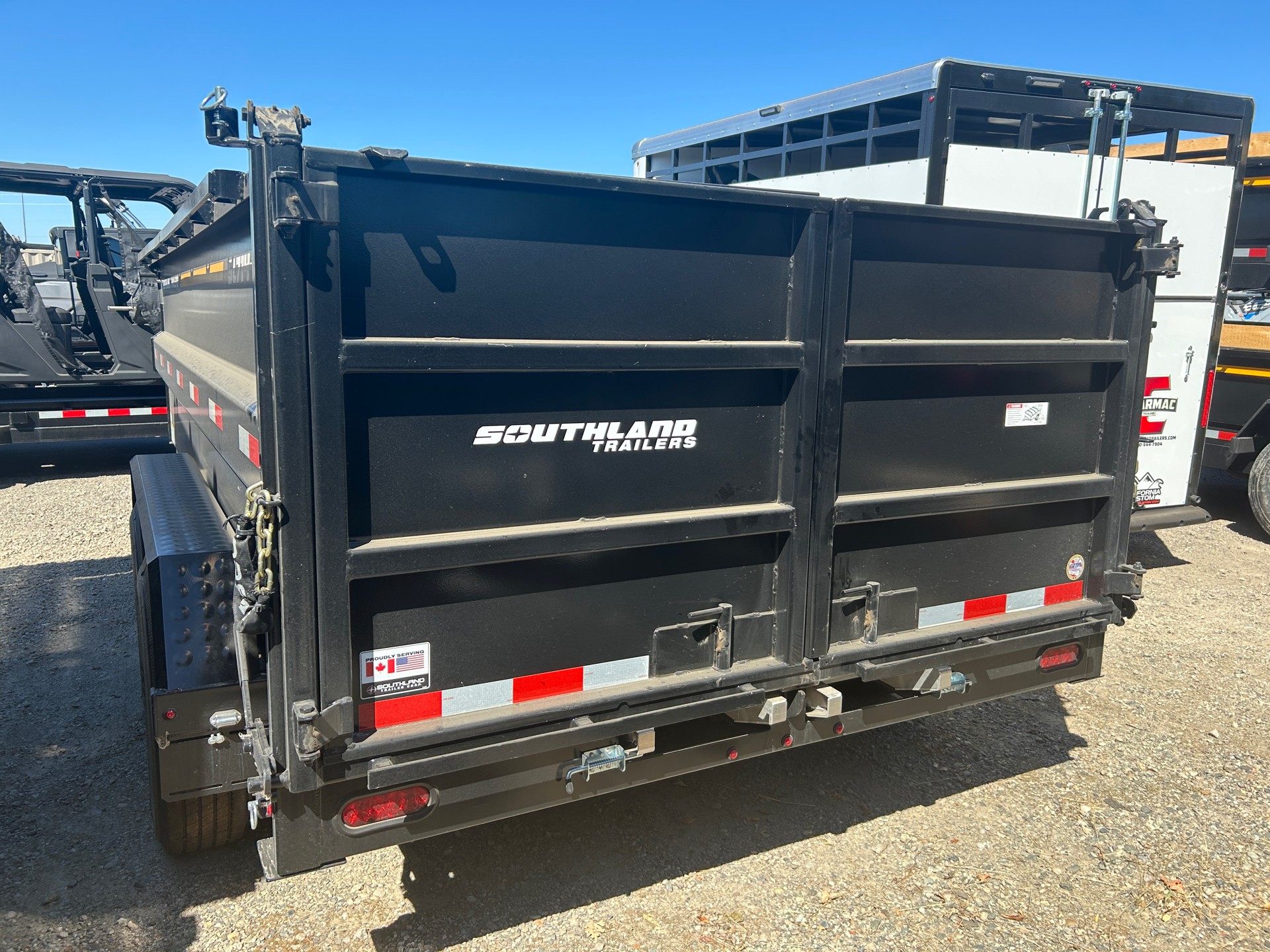 2024 SOUTHLAND TRAILER CORP 7X14X4 SL714 Dump 16K in Elk Grove, California - Photo 4