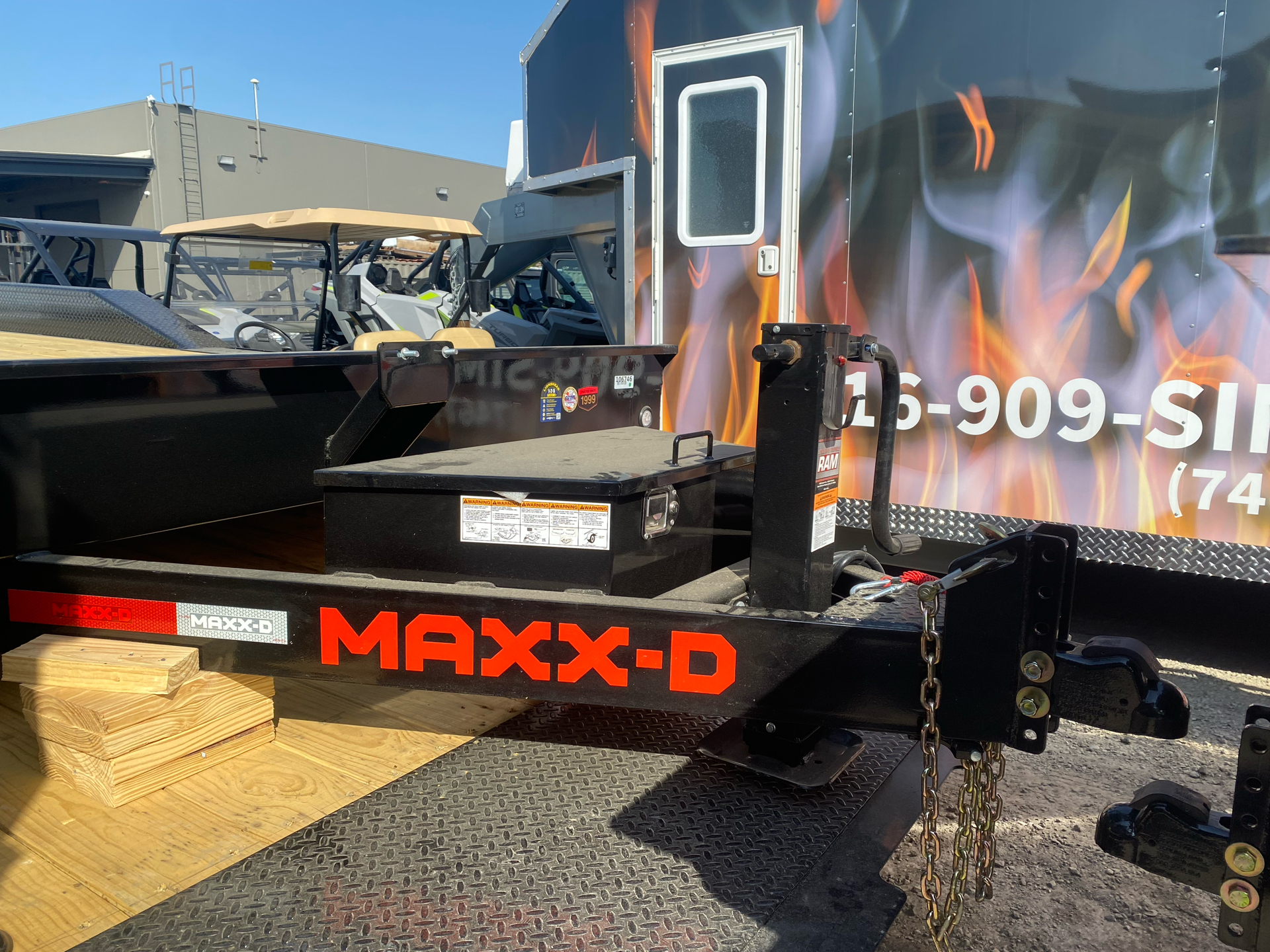 2023 MAXX-D TRAILERS 8.5X20 14K Buggy Hauler H6X in Elk Grove, California - Photo 1