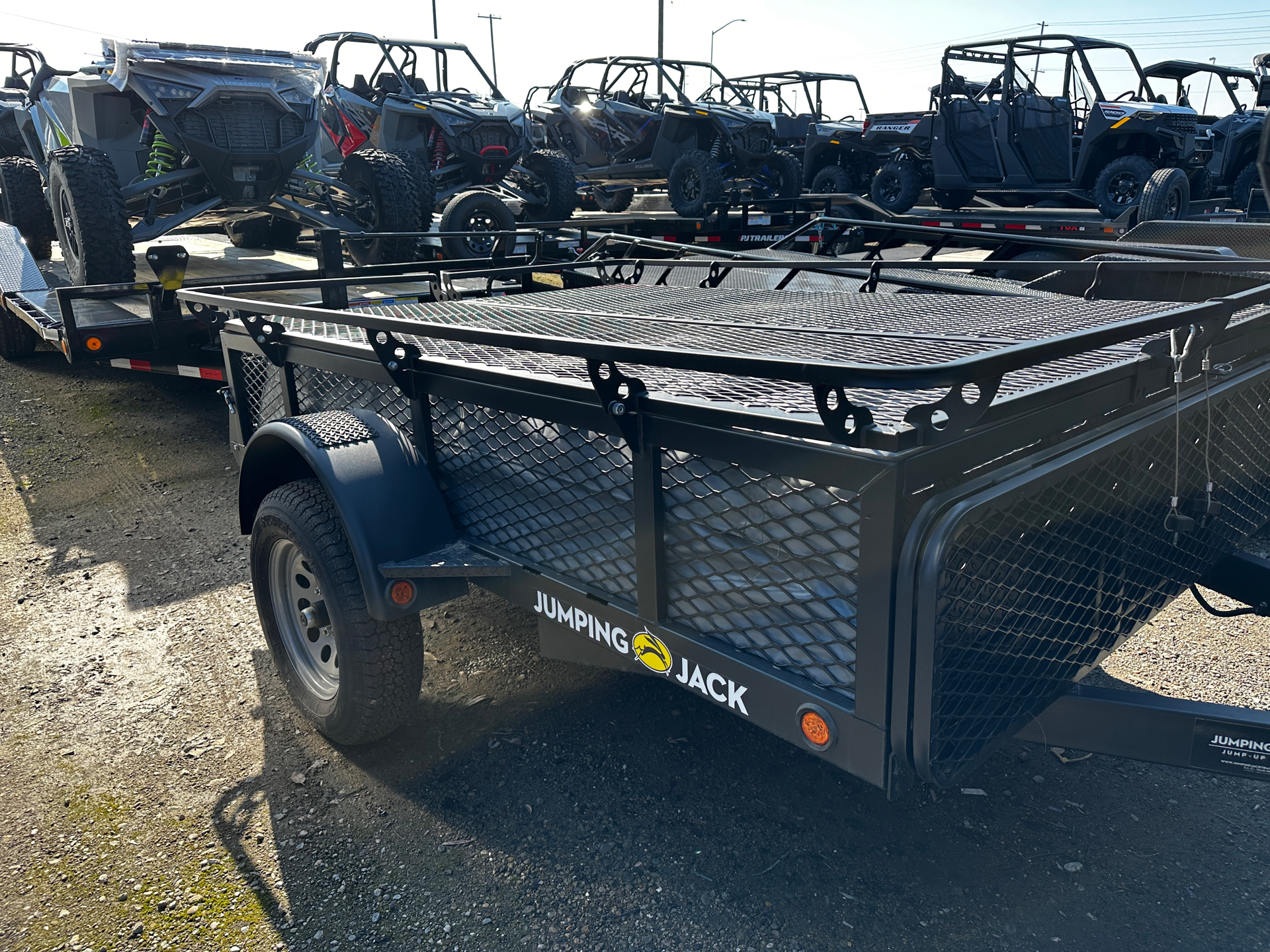 2022 Jumping Jack Trailers 6' x 8' Blackout Trailer w/ 8' Tent in Elk Grove, California - Photo 3