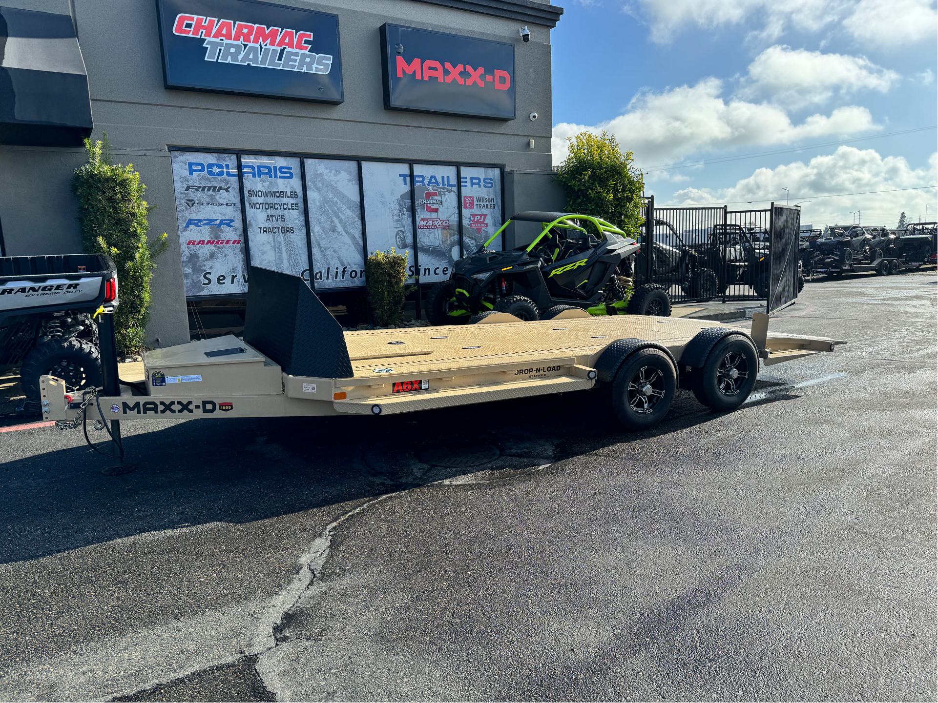 2024 MAXX-D TRAILERS 7x20 CAR HAULER A6X DROP N LOAD 10K in Elk Grove, California - Photo 1