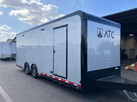 2025 ATC 8.5x24 ROM 550 Aluminum Enclosed Car Trailer in Elk Grove, California