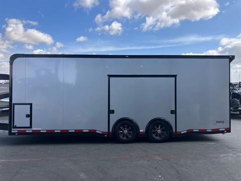 2025 ATC 8.5x24 ROM 550 Aluminum Enclosed Car Trailer in Elk Grove, California - Photo 3