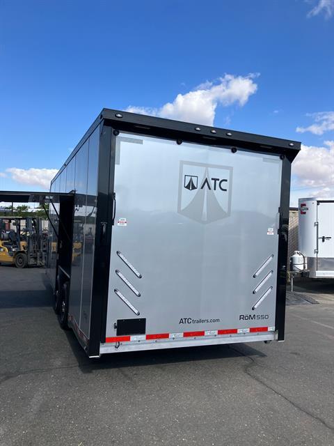 2025 ATC 8.5x24 ROM 550 Aluminum Enclosed Car Trailer in Elk Grove, California - Photo 5