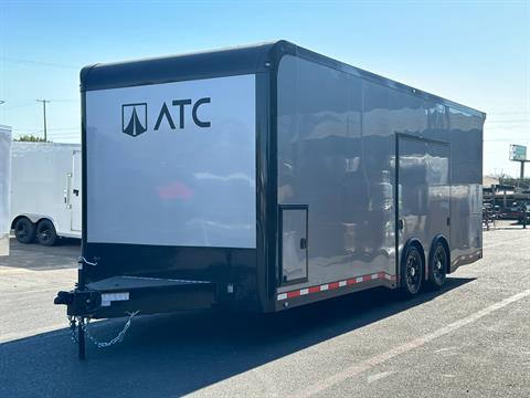 2025 ATC 8.5x24 ROM 550 Aluminum Enclosed Car Trailer in Elk Grove, California - Photo 9