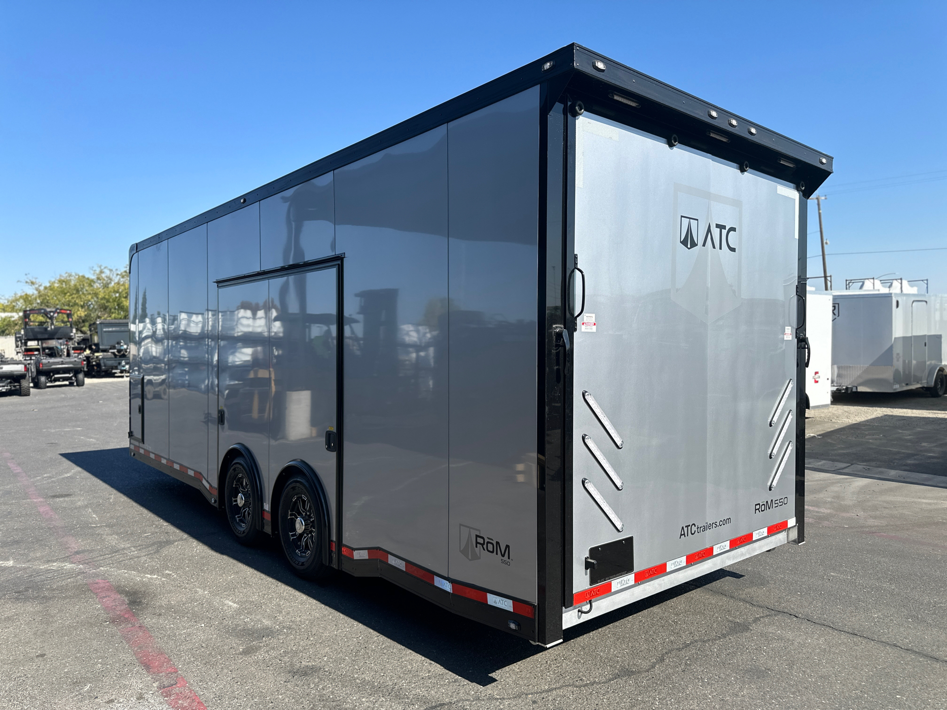 2025 ATC 8.5x24 ROM 550 Aluminum Enclosed Car Trailer in Elk Grove, California - Photo 13