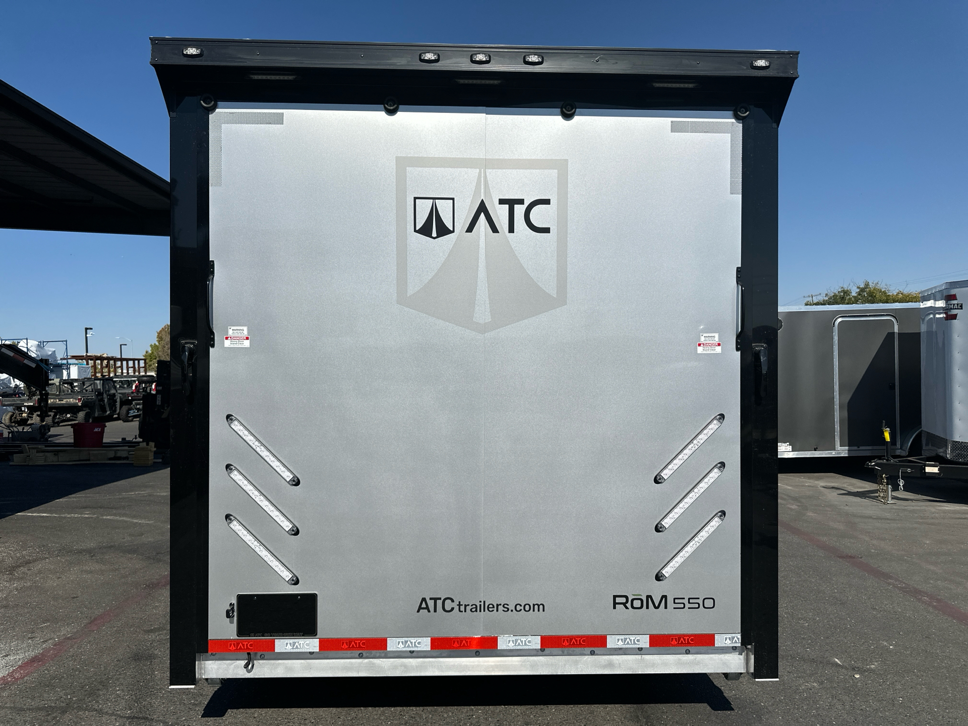 2025 ATC 8.5x24 ROM 550 Aluminum Enclosed Car Trailer in Elk Grove, California - Photo 14