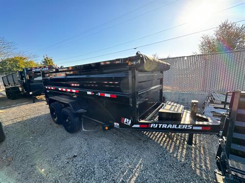2024 PJ Trailers 7X14X3 Low-Pro High Side Dump (DM) 14k in Elk Grove, California - Photo 4
