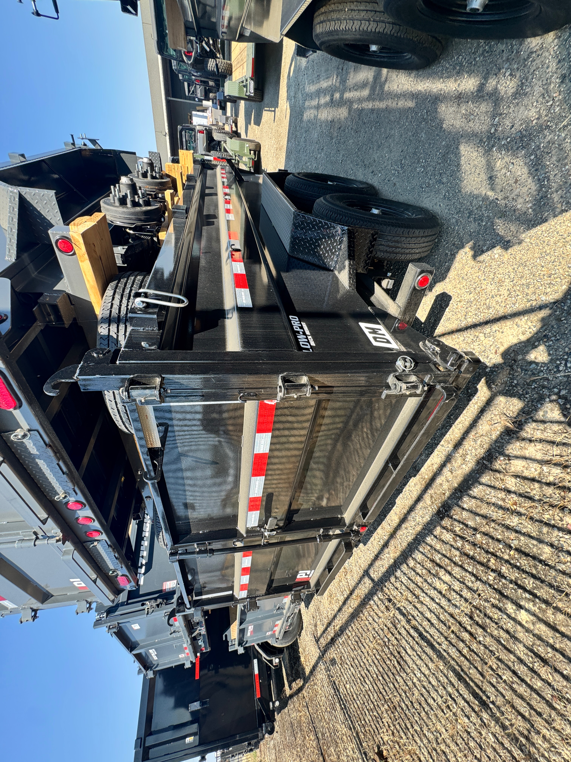 2024 PJ Trailers 7X14X3 Low-Pro High Side Dump (DM) 14k in Elk Grove, California - Photo 3