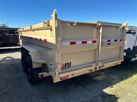 2024 PJ Trailers 7X14X3 Low-Pro High Side Dump (DM) 14k in Elk Grove, California - Photo 3