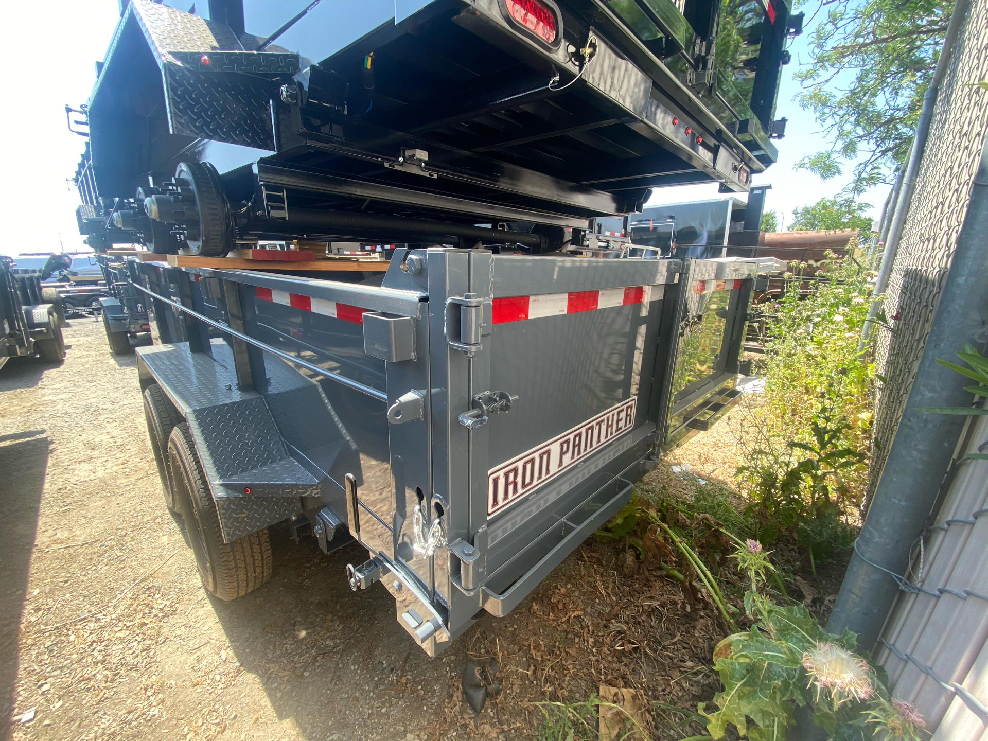 2023 Iron Panther Trailers 7X14 14K SH Dump Trailer DT278 in Elk Grove, California - Photo 3
