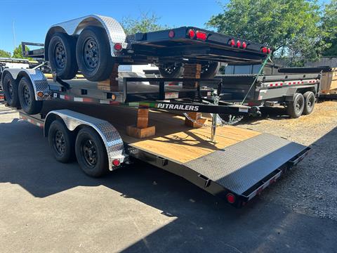 2024 PJ Trailers 7x20 5" Channel 7K Carhauler (C5) in Elk Grove, California - Photo 2