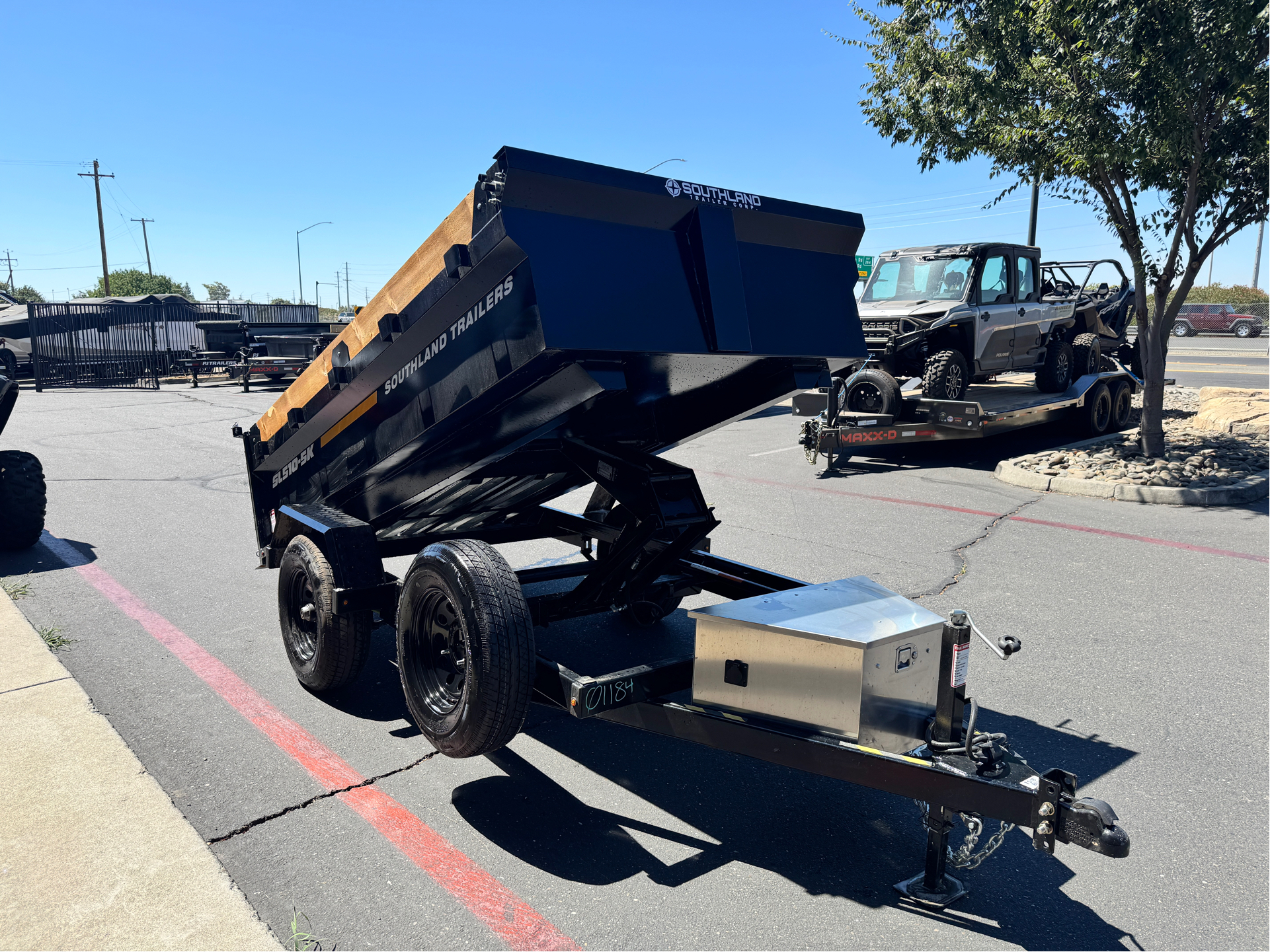 2024 SOUTHLAND TRAILER CORP 5X10X2 5k Dump Single Axle in Elk Grove, California - Photo 2