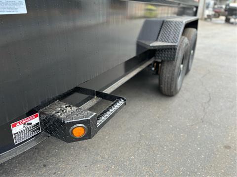 2024 PJ Trailers 83 in. Low-Pro High Side Dump (DM) 16 ft. in Acampo, California - Photo 8