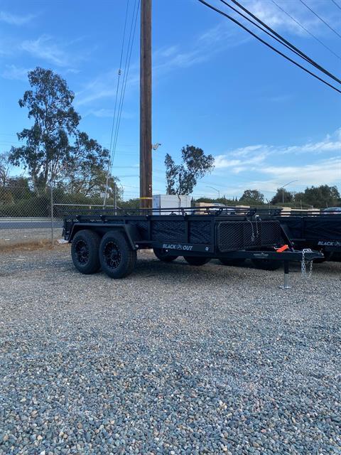 2022 Jumping Jack Trailers 6' x 12' Blackout Trailer w/8' Tent in Acampo, California - Photo 5