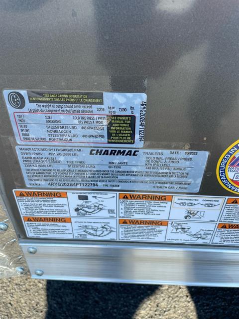 2023 Charmac Trailers 100" x 20' Stealth Car Hauler in Acampo, California - Photo 9