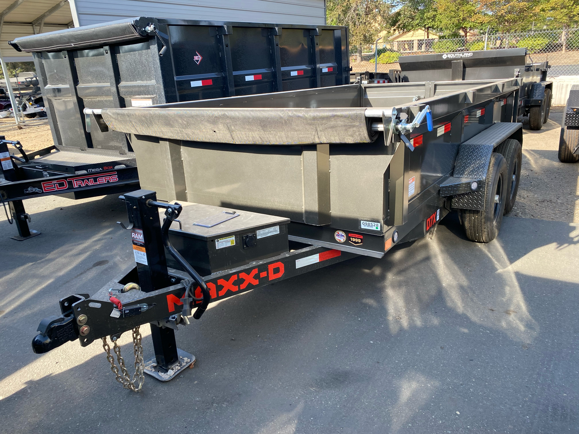 2023 MAXX-D Trailers 12' x 72" 10K Dump in Acampo, California - Photo 1