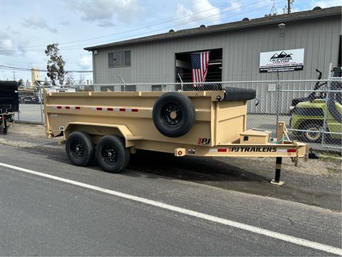 2024 PJ Trailers 7x14x3 DUMP DM 14K in Acampo, California - Photo 3