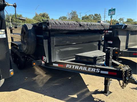 2024 PJ Trailers 7X14 14K Low Pro High Side Dump in Acampo, California - Photo 7