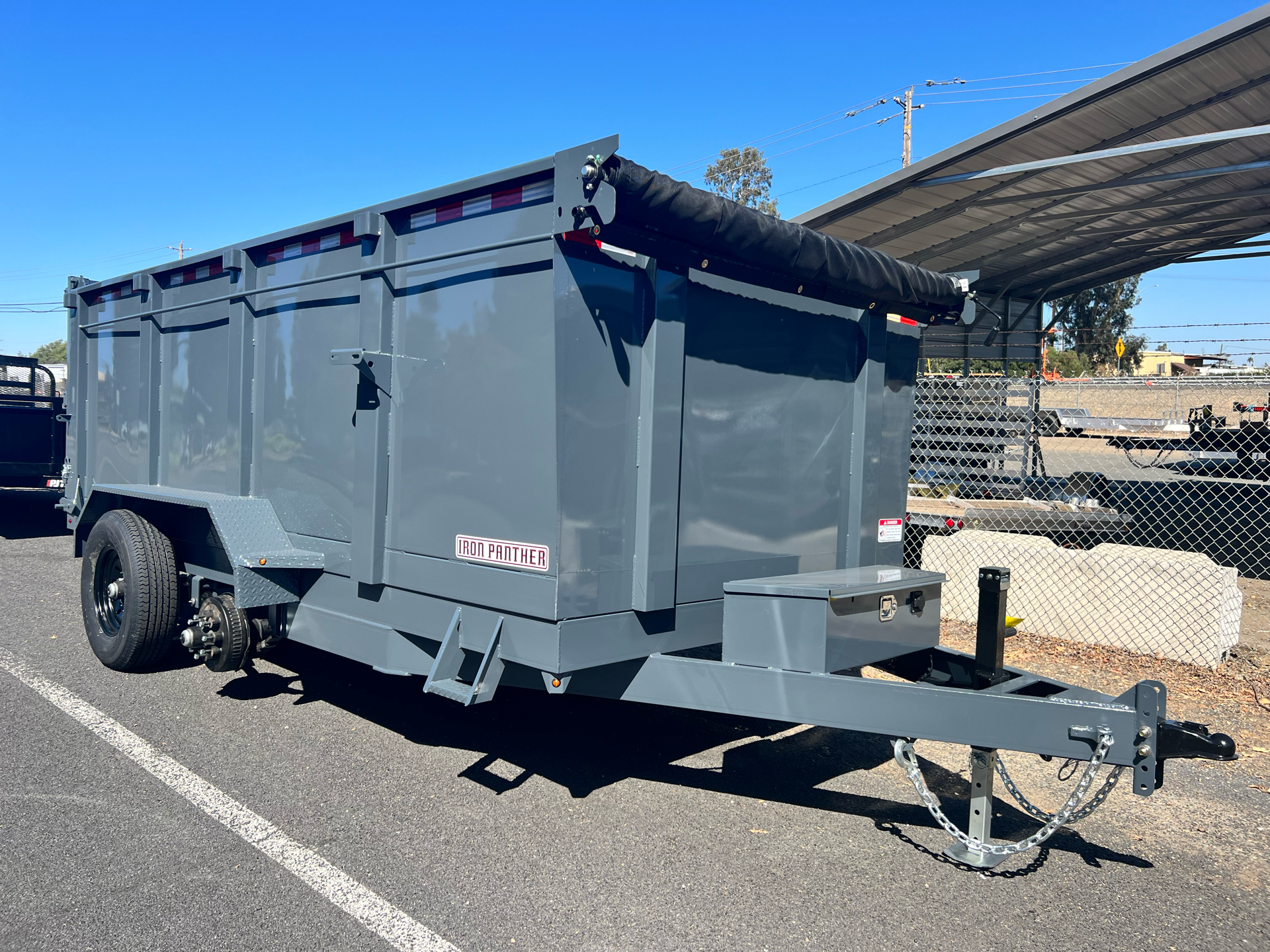2023 Iron Panther Trailers 7' x 14' 14K DUMP in Acampo, California - Photo 1