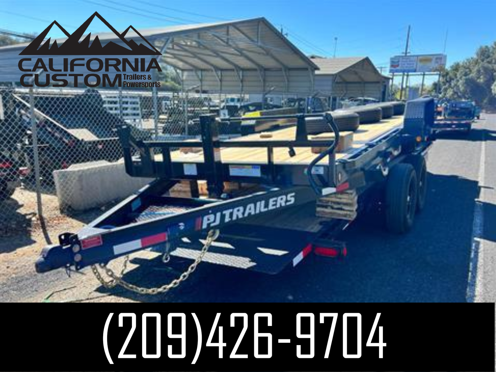 2023 PJ Trailers 6 in. Channel Equipment Tilt (T6) 20 ft. in Acampo, California - Photo 1