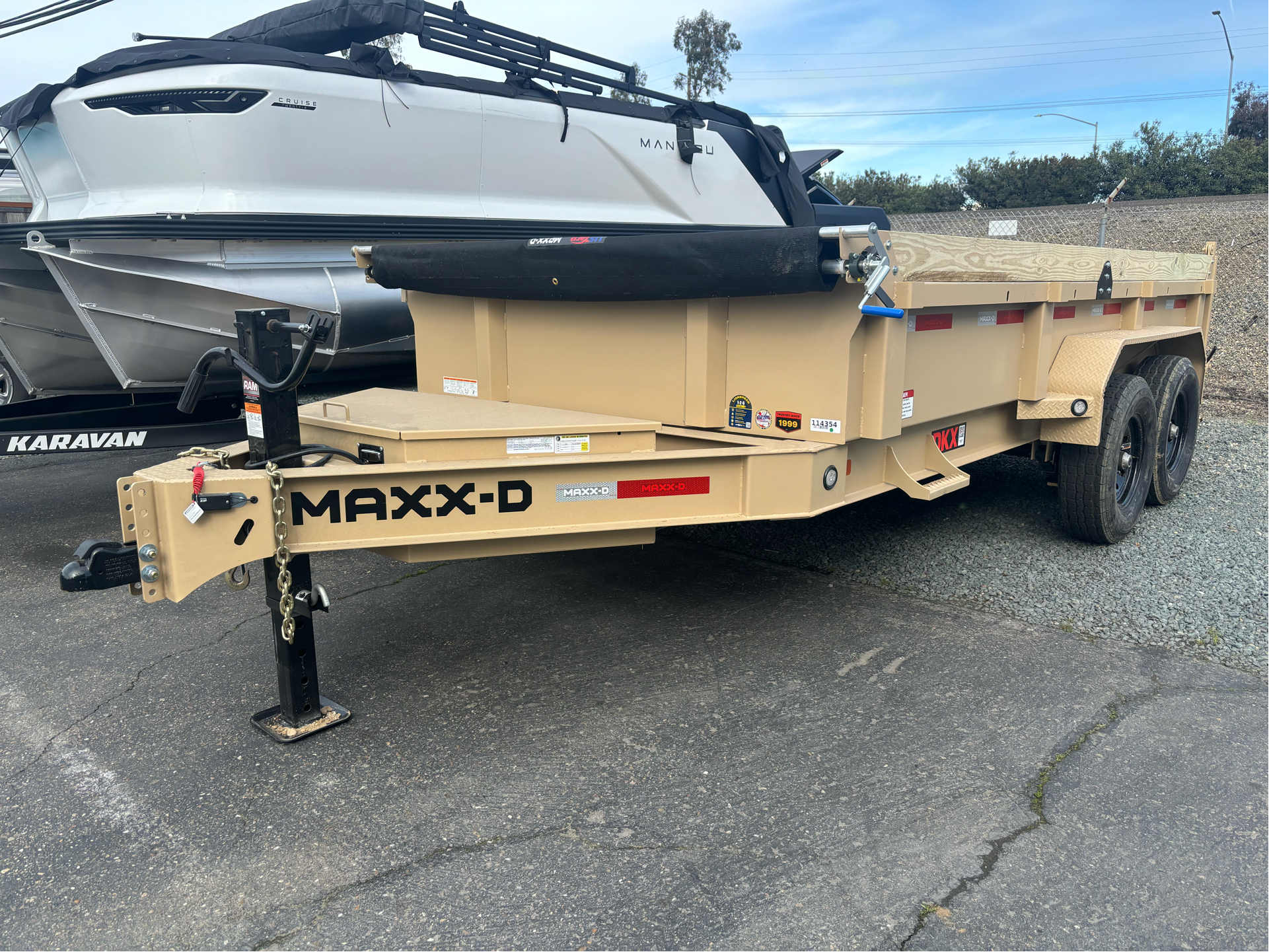 2024 MAXX-D Trailers 7x14x2 DUMP DKX 14K in Acampo, California - Photo 3