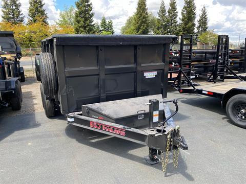 2022  ED Trailers Mfg 12' x 83" Low Pro Dump 4' High Sides in Acampo, California - Photo 8