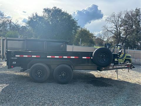 2024 PJ Trailers 7x14x2 DUMP DG 14K in Acampo, California - Photo 7