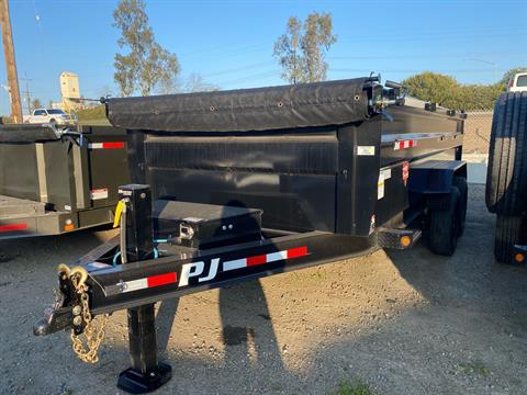 2022 PJ Trailers 83 in. Low Profile Dump Pro with 8k Axles (DX) 16 ft. in Acampo, California - Photo 1