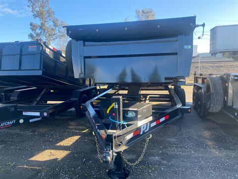 2022 PJ Trailers 83 in. Low Profile Dump Pro with 8k Axles (DX) 16 ft. in Acampo, California - Photo 2