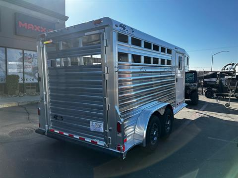 2024 4-Star Trailers 15' 3H DELUXE STOCK COMBO GN in Acampo, California - Photo 4