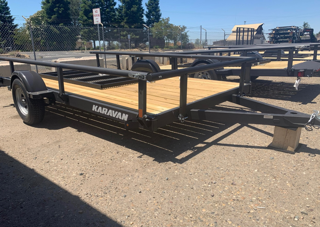 2022 Karavan Trailers 7' x 13' Utility in Acampo, California - Photo 1