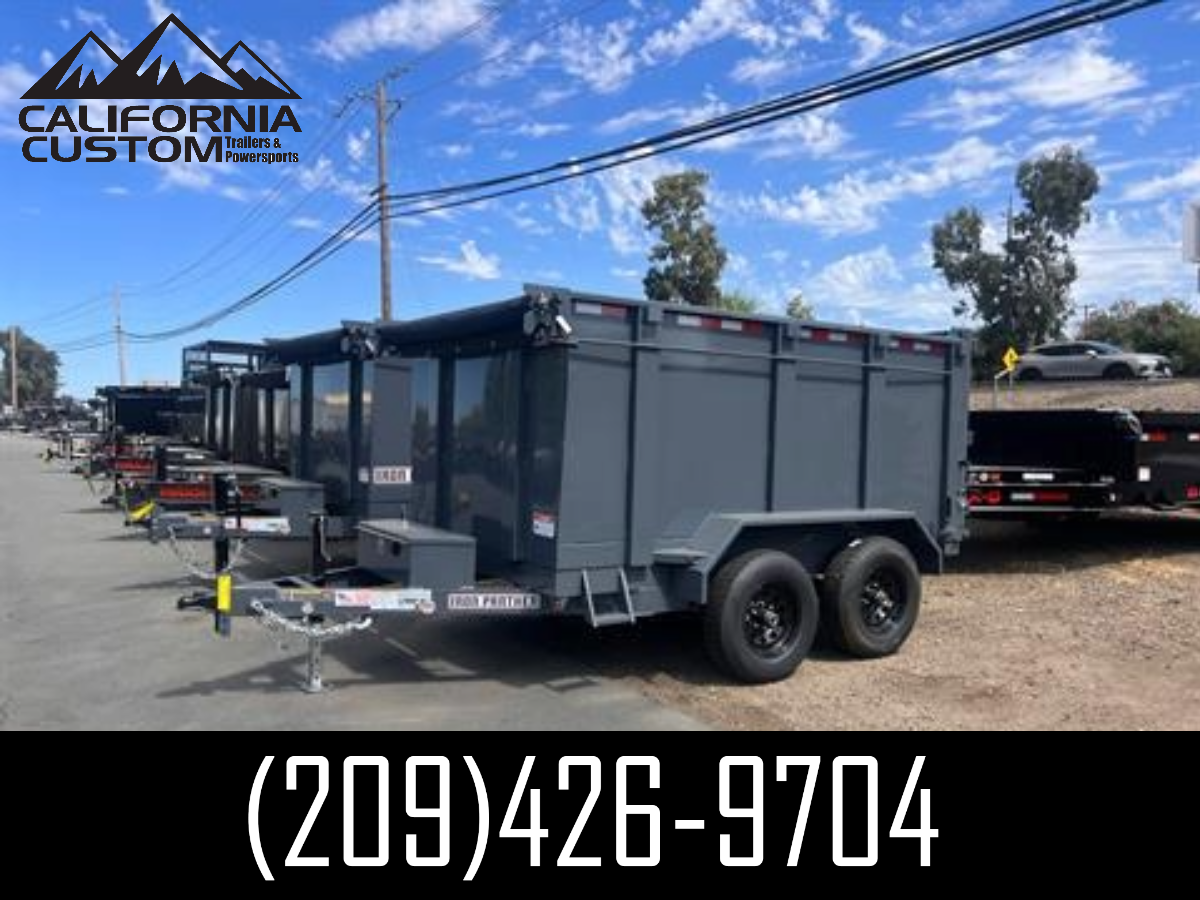 2024 Iron Panther Trailers DT537 6x10x4 10K DUMP in Acampo, California - Photo 1