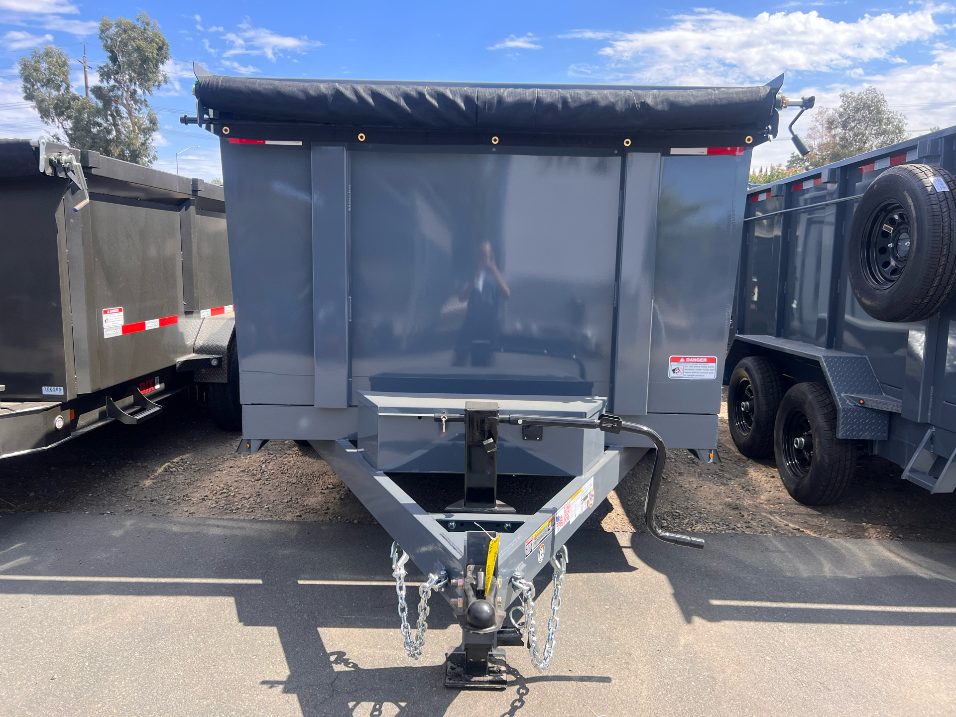 2024 Iron Panther Trailers DT285 7x14x4 14K DUMP in Acampo, California - Photo 3