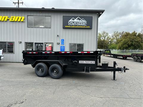 2024 Iron Panther Trailers 7x14x2 DUMP DT278 14K in Acampo, California - Photo 2