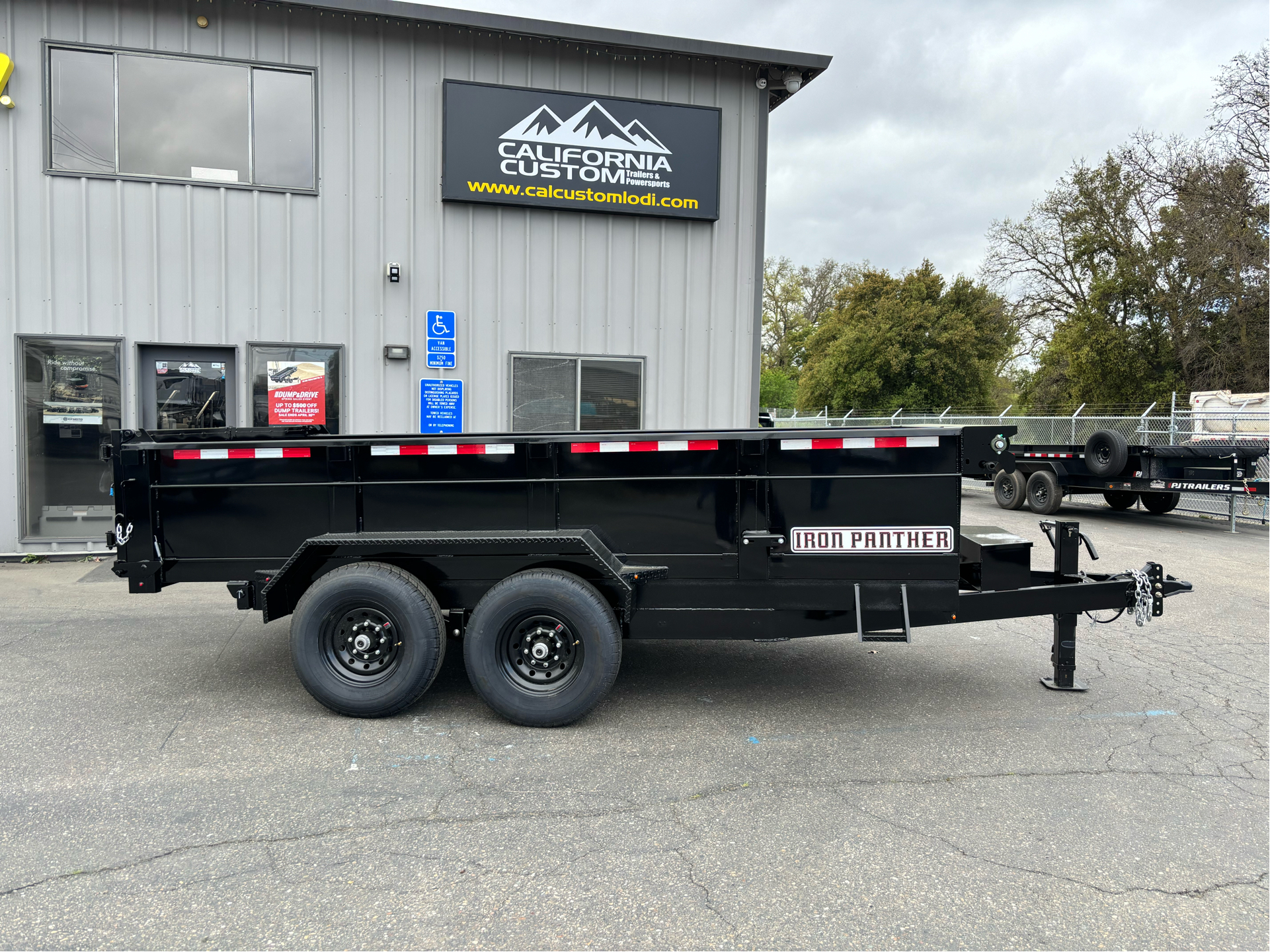 2024 Iron Panther Trailers 7x14x2 DUMP DT278 14K in Acampo, California - Photo 3