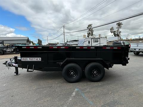 2024 Iron Panther Trailers 7x14x2 DUMP DT278 14K in Acampo, California - Photo 9