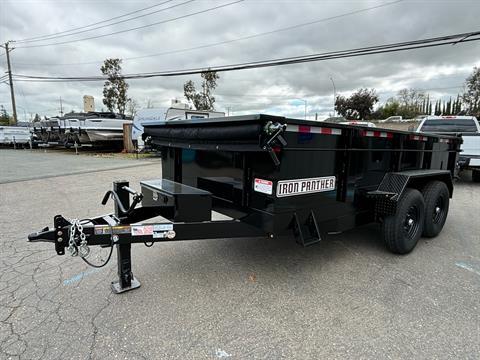 2024 Iron Panther Trailers 7x14x2 DUMP DT278 14K in Acampo, California - Photo 10