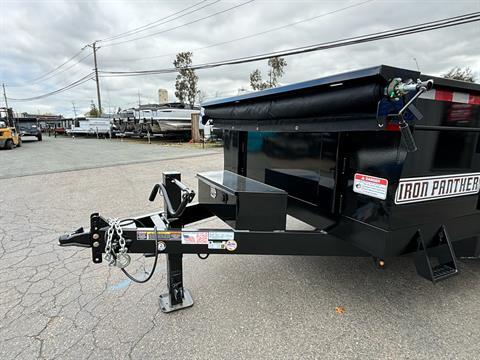 2024 Iron Panther Trailers 7x14x2 DUMP DT278 14K in Acampo, California - Photo 11